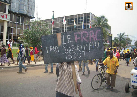 4,000 demonstrators protest Togo election results - République Togolaise